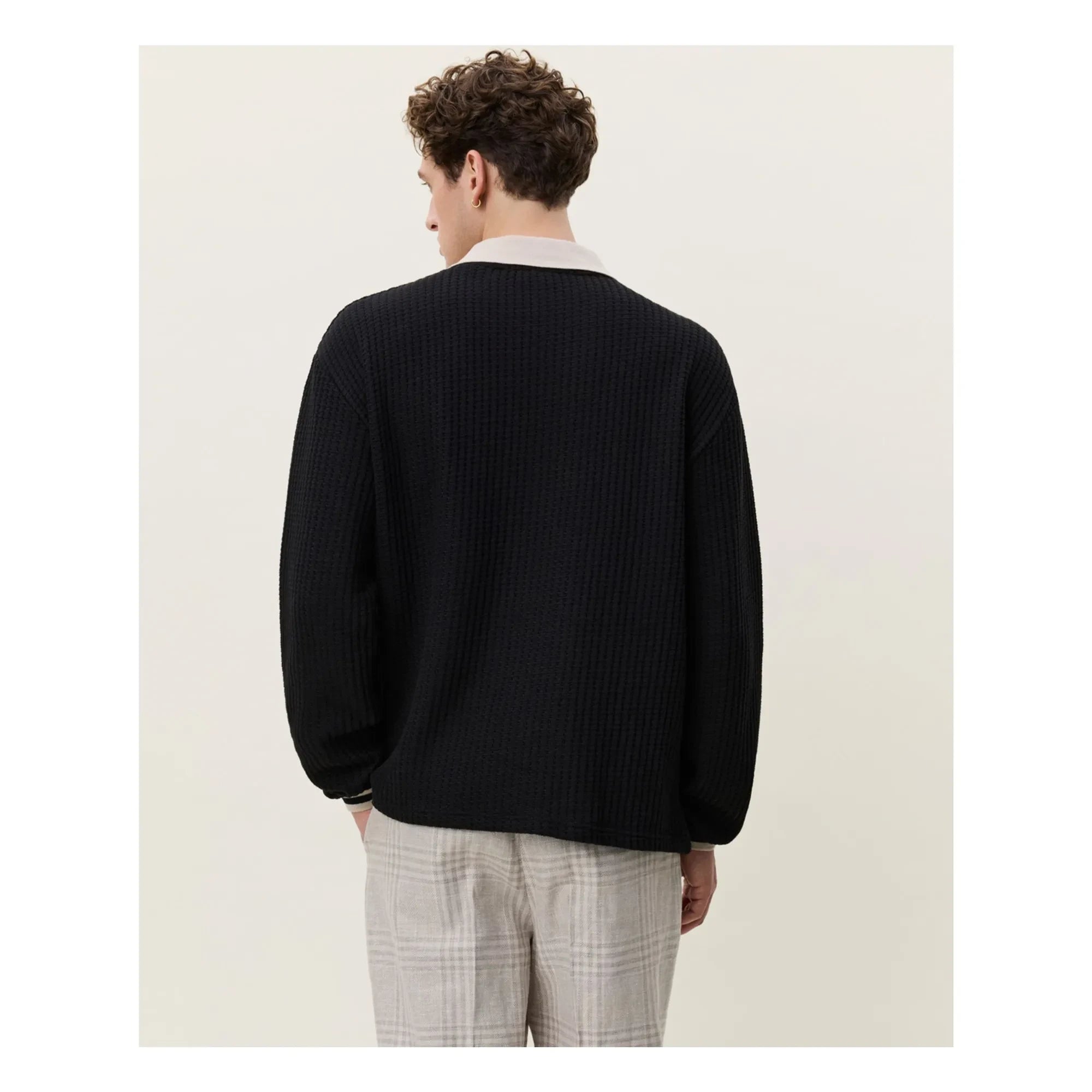 Les Deux - Polo Waffle Football | Negro
