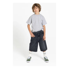 Finger in the nose - Bermuda vaquera oversize Sacha | Vaquero gris