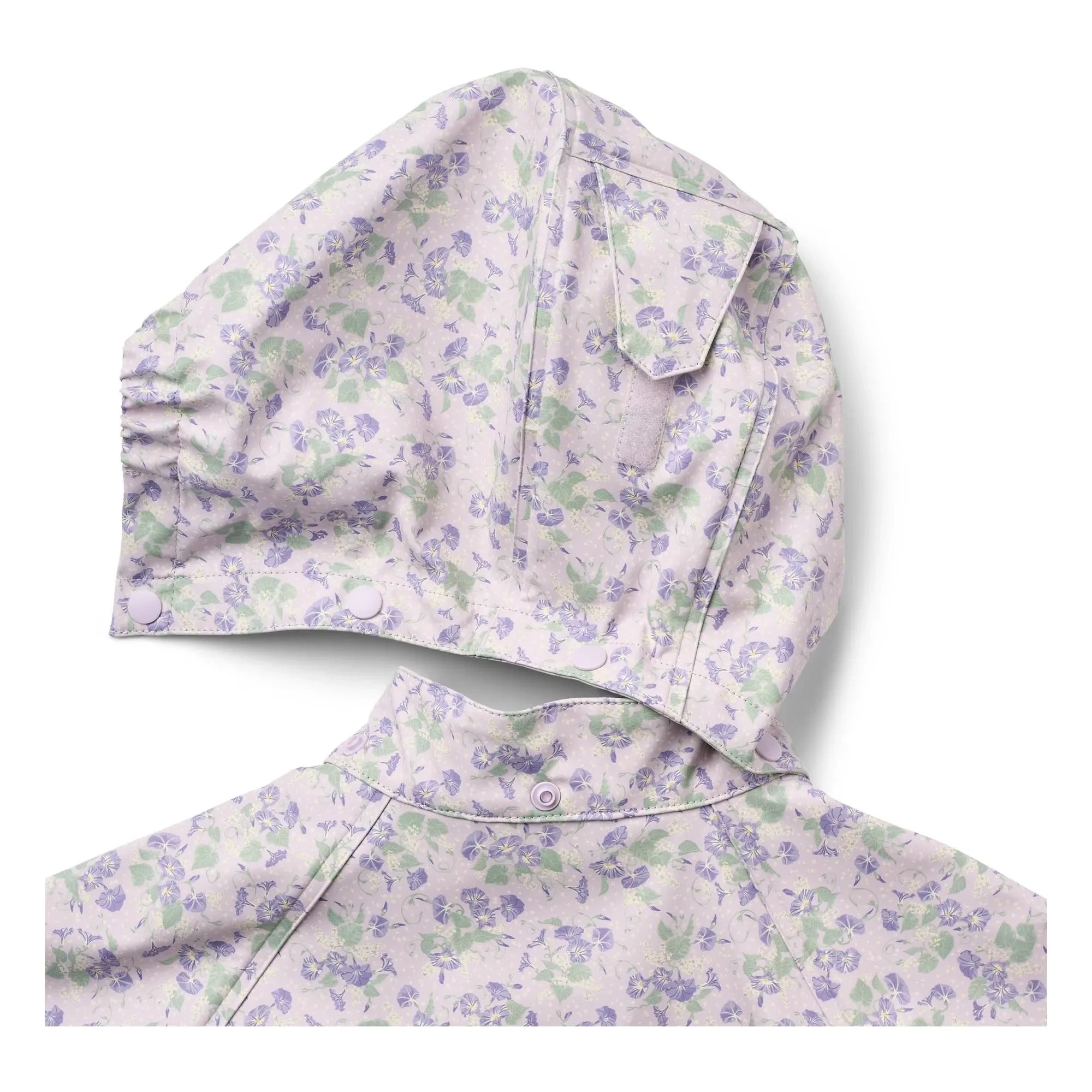 Wheat - Chardy Fleurie Chaqueta Impermeable de Fibra Reciclada | Lila