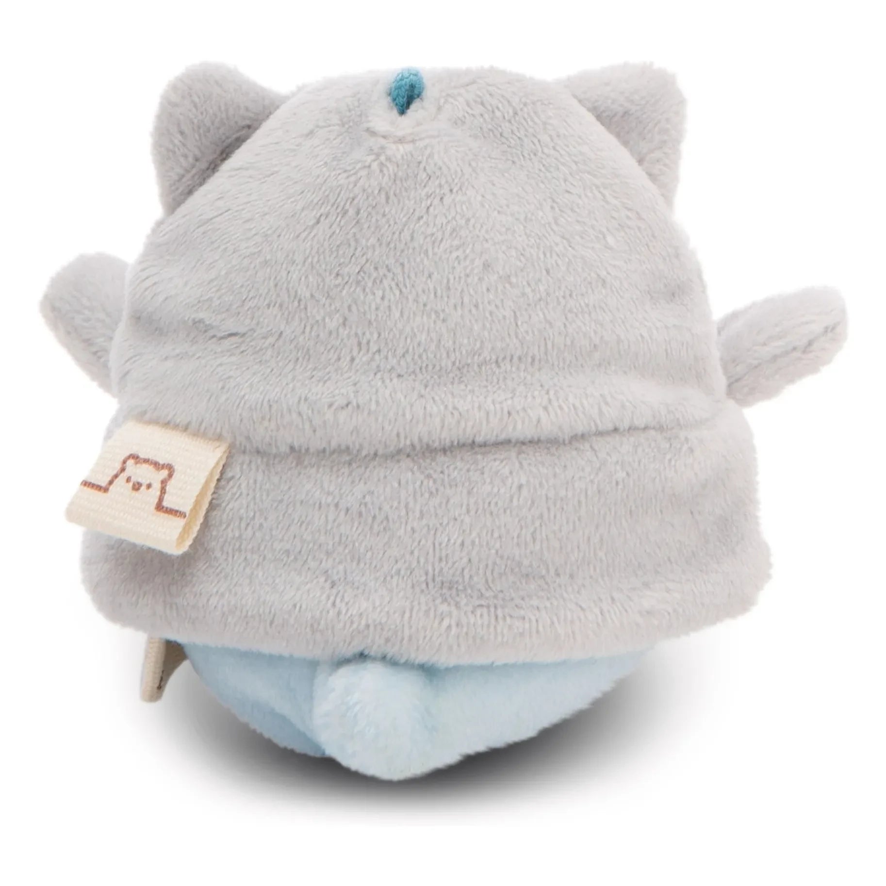 Nici - Peluche Pingüino Andarín con disfraz de gato | Gris