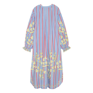 SISSEL EDELBO - Vestido de rayas Elisabeth | Azul