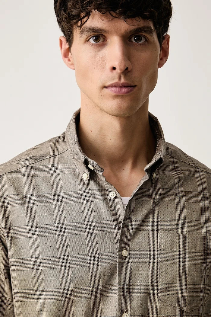 Camisa de algodón para hombre Barbour Franklin