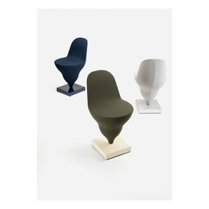 Moustache - Silla Gelato con base de crema - Jean-Baptiste Fastrez | Caqui