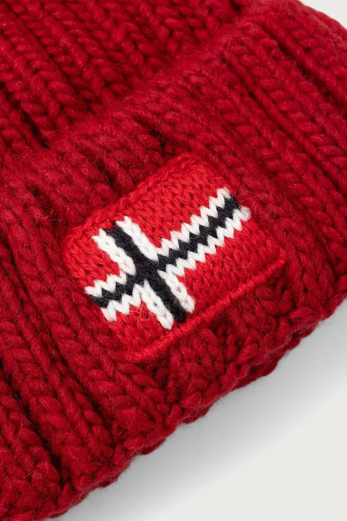 Gorro con pompón de lana para niños SEMIURY 6