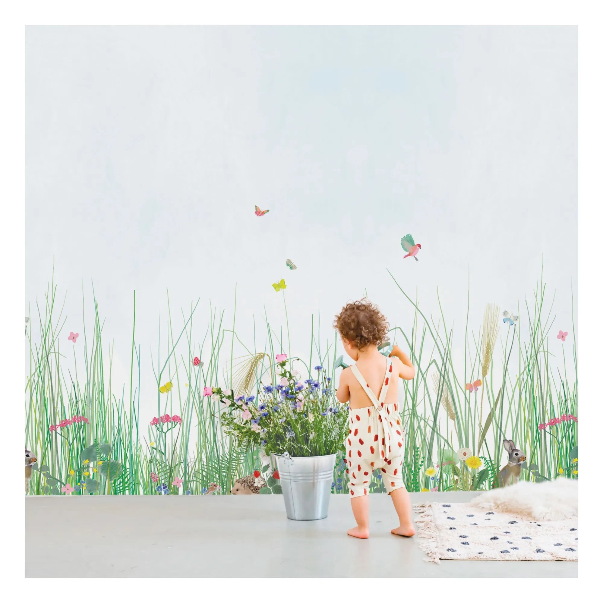 MIMI'lou - Papel pintado panorámico Mon Jardin