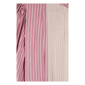 Maria de la Orden - Vestido de Algodón a Rayas Dimitra | Rosa