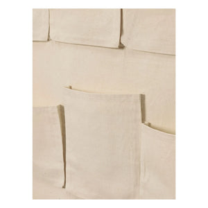 Ferm Living Kids - Almacenamiento de pared XL de algodón | Blanco