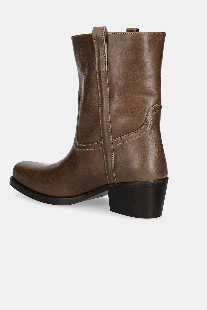 Botines de piel Ranch de Weekend Max Mara