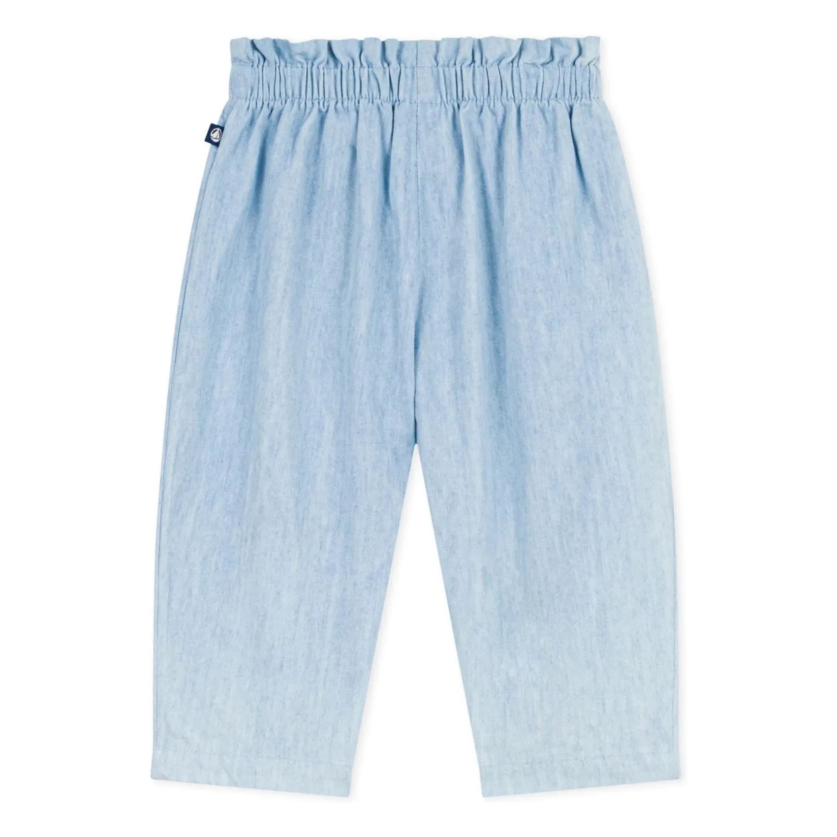 Petit Bateau - Keten pantolon | Açık Mavi