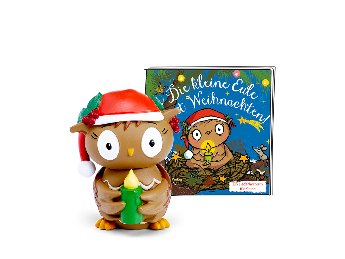 Tonies - El pequeño búho celebra la Navidad en alemán - Pequeño búho