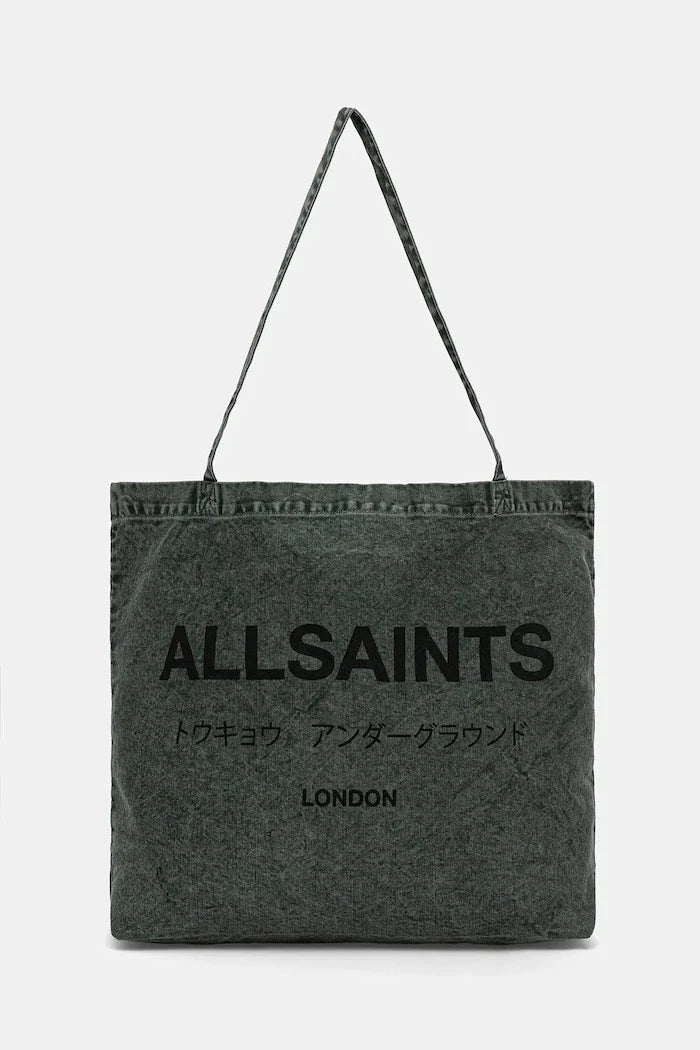 Bolso de algodón AllSaints 38 x 35 x 12 cm