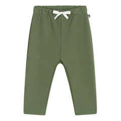 Petit Bateau - Jogger liso con bajo elástico | Verde oliva