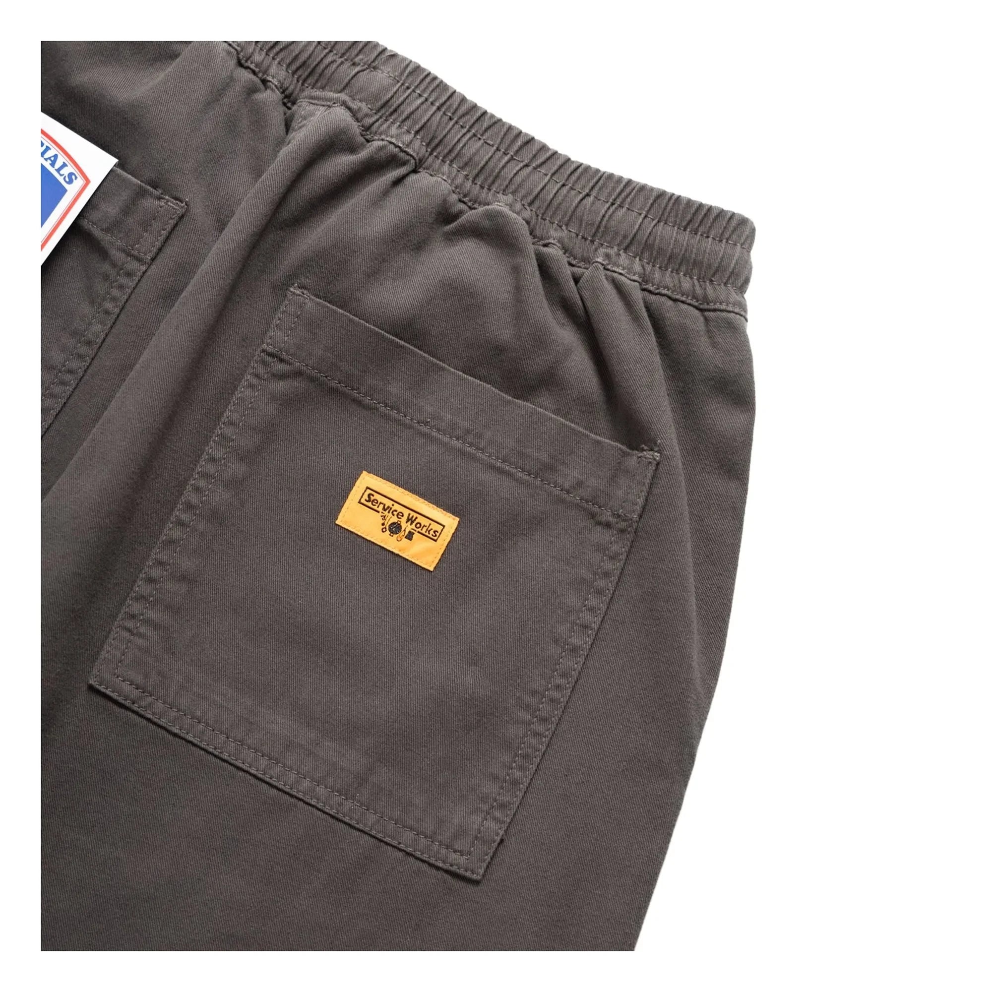 Service Works - Pantalón de Cocinero Clásico Algodón Orgánico | Gris