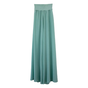 THEAVANT - Pantalones Jazzdancer de seda | Verde agua