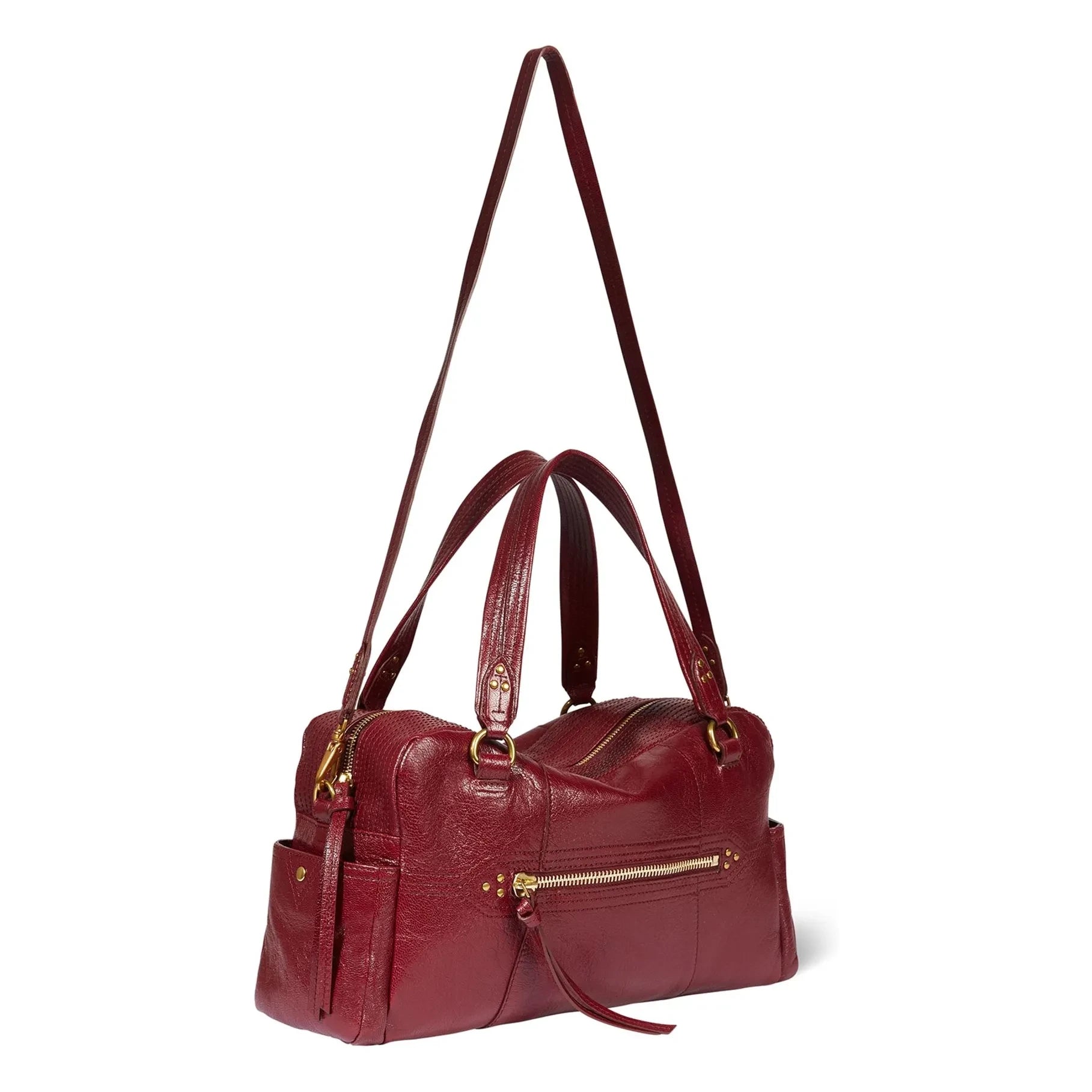 Jérôme Dreyfuss - Bolso Lucky Bowling Cabra | Burdeos