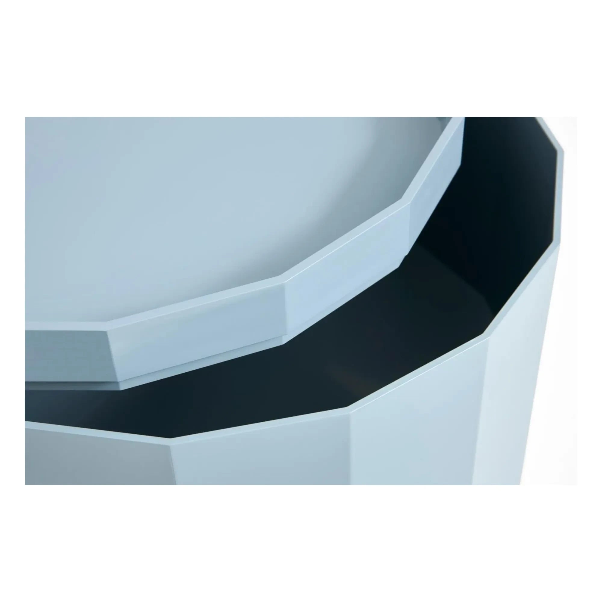 Hay - Unidad de almacenamiento Facet H66 cm | Azul claro