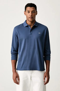 Paul&Shark Blusa de Manga Larga de Algodón Tejida para Hombre