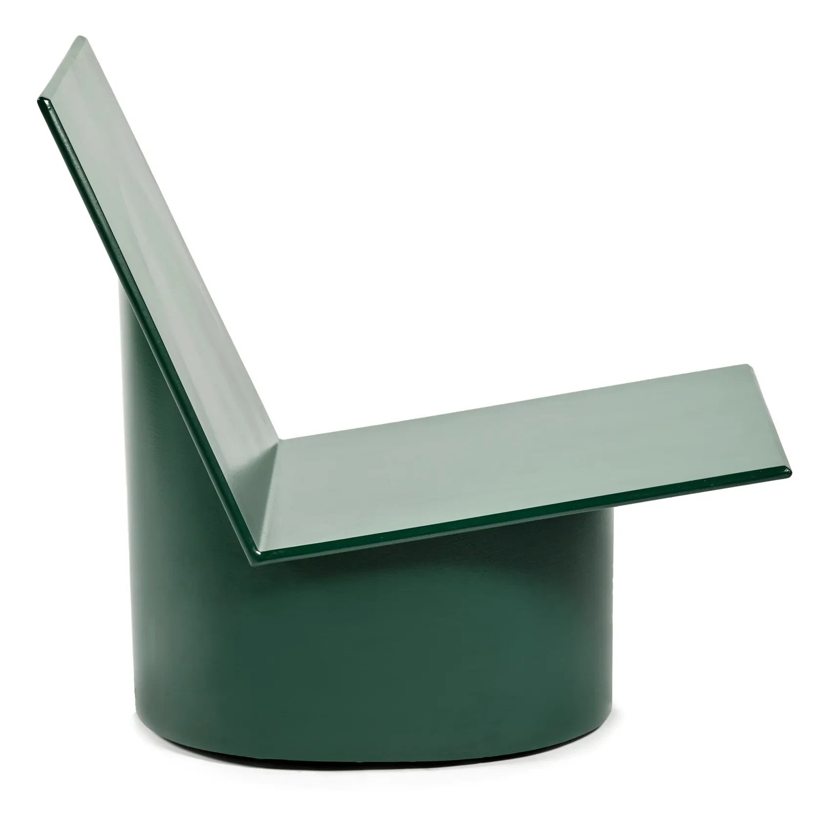 Serax - Valerie Cila recubierta de acero Easy Chair | Verde