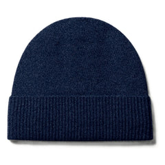 Bompard - Gorro clásico de cachemir | Azul marino