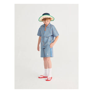 Bobo Choses - Shorts de rayas | Azul