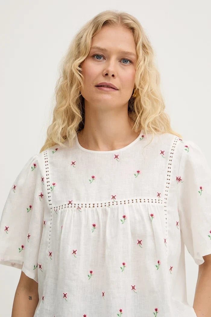 Blusa de lino BACINO Weekend Max Mara para mujer