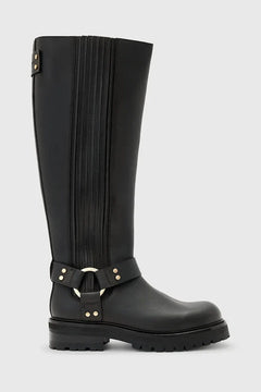 Botas de cuero altas Maddie de AllSaints