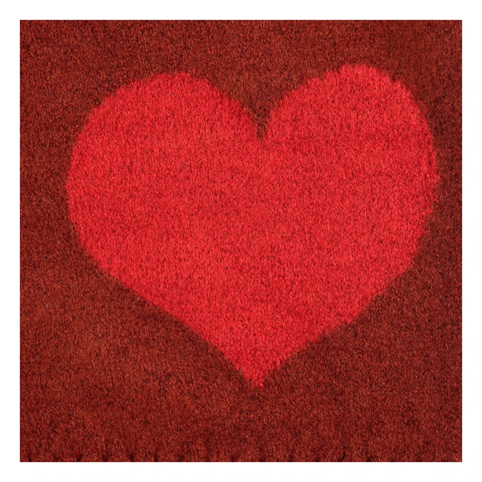 Bobo Choses - Jersey de Corazones de Lana | Rojo
