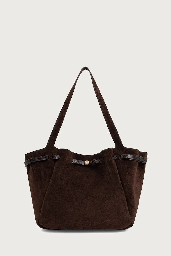 Bolso tote de ante Romy Tory Burch para mujer