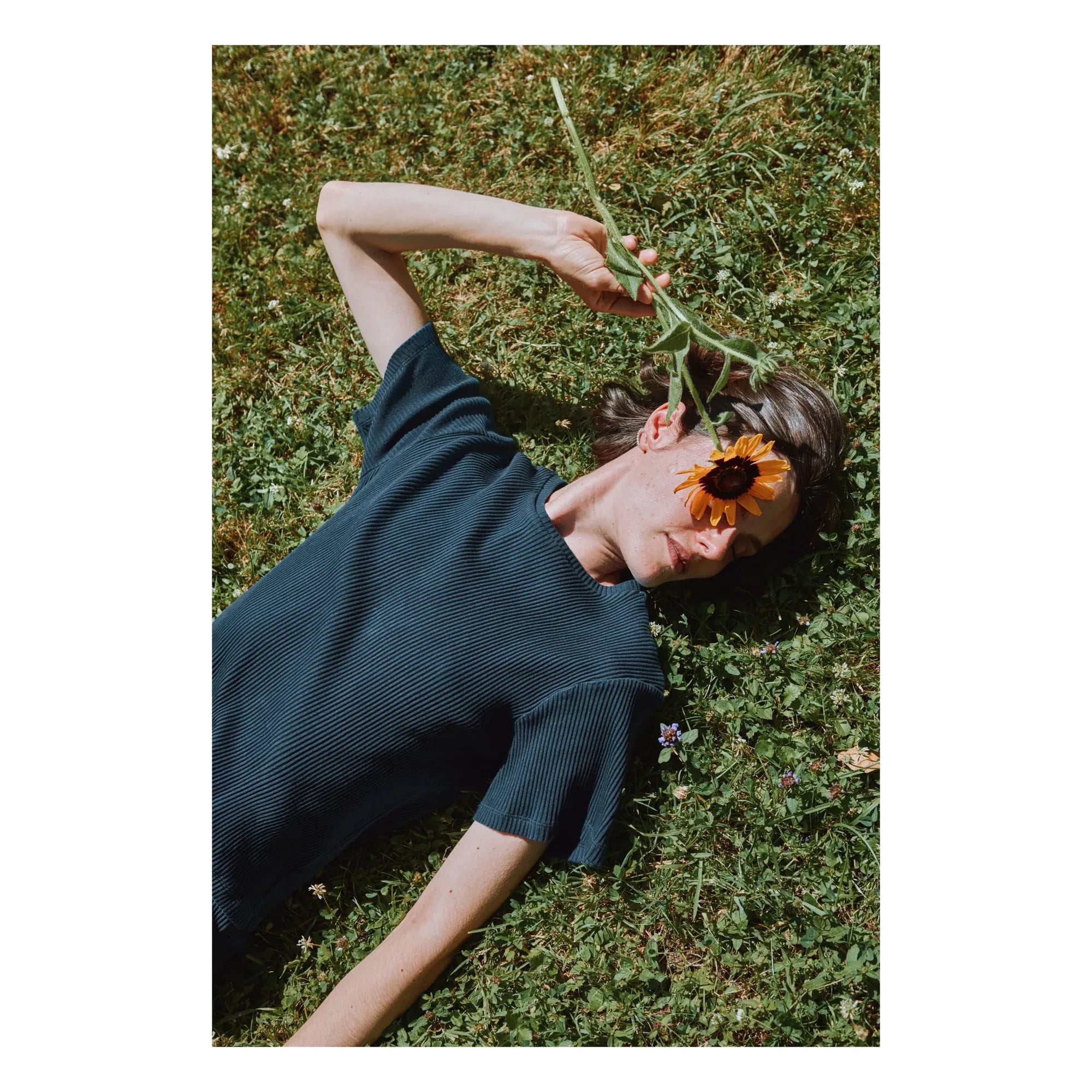 Poudre Organic - Camiseta Orgeat | Azul Marino