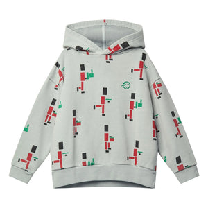 Sudadera de algodón orgánico Wynken - La Marcia | Gris jaspeado