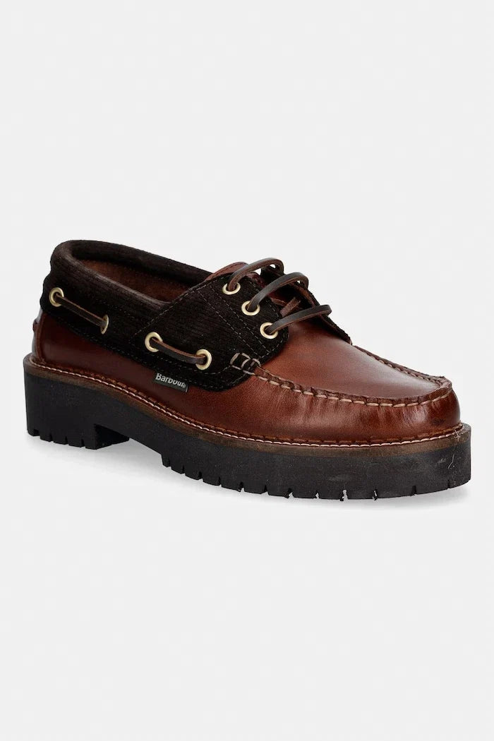 Mocasín de piel Darras de Barbour para mujer