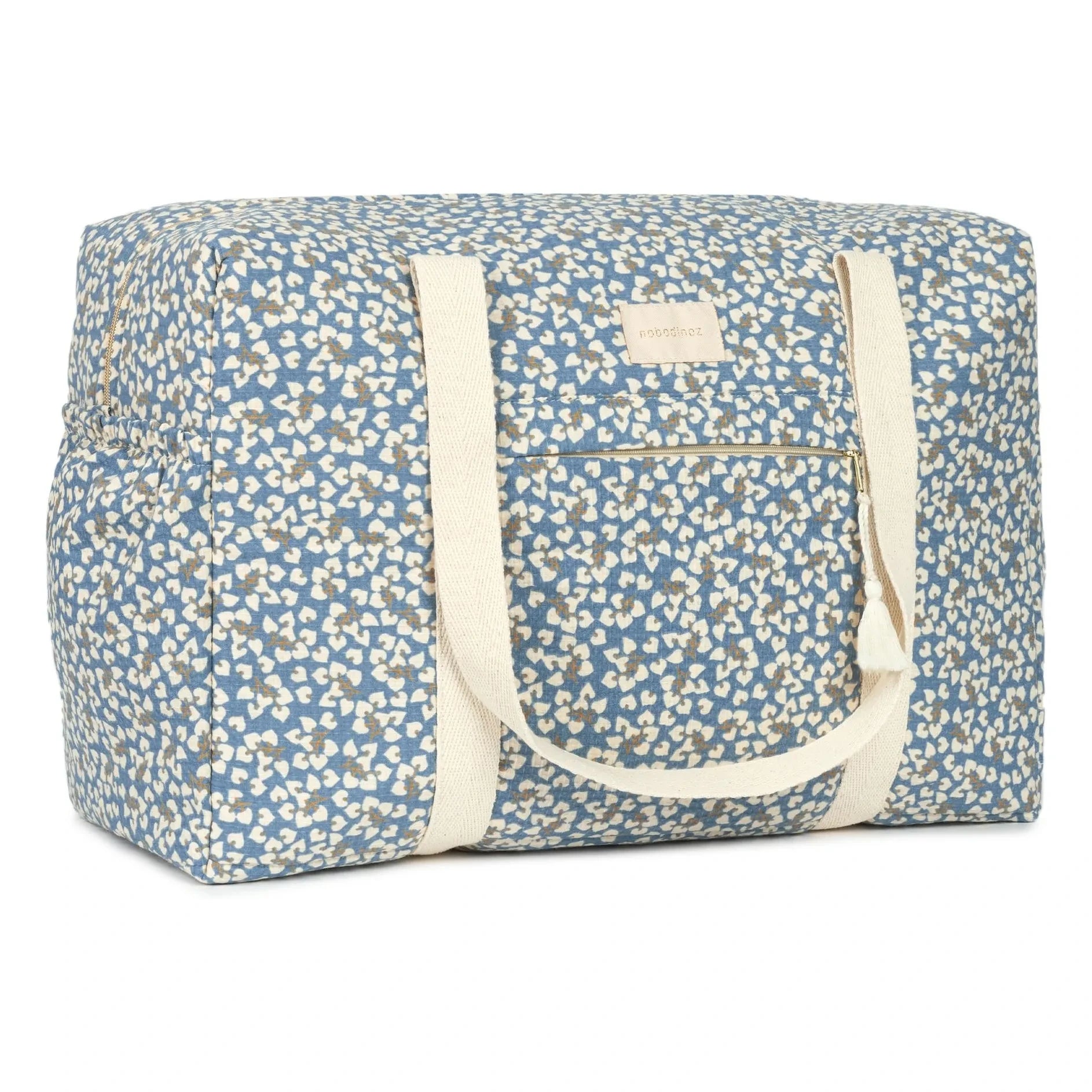 Nobodinoz - Bolso de maternidad impermeable Opera Yumiko | Azul