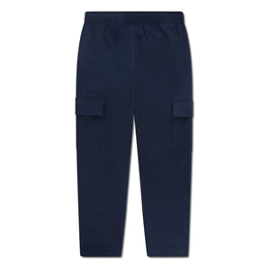 Lacoste - Pantalones cargo con cordones de algodón orgánico | Azul Marino