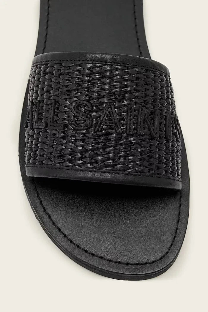 Sandalias de piel Hoxton Slider para mujer de AllSaints