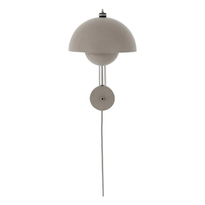 & Tradition - Lámpara de pared Flowerpot VP8 | Gris claro