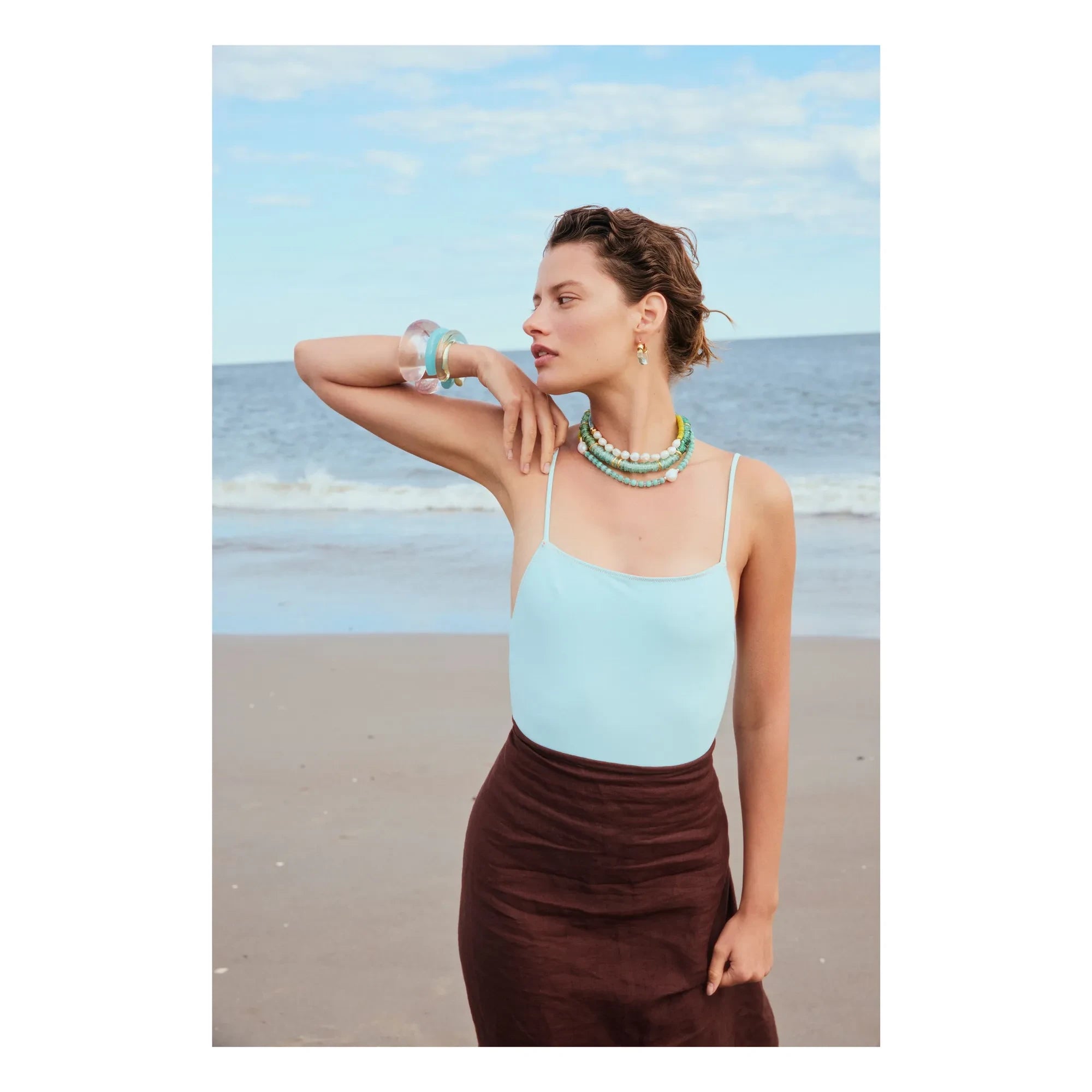 Lizzie Fortunato - Collar Cabana | Verde