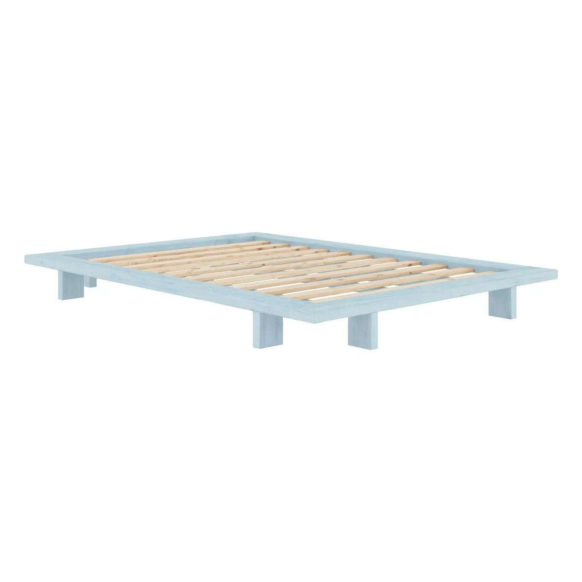 Karup Design - Cama japonesa de madera | Azul claro