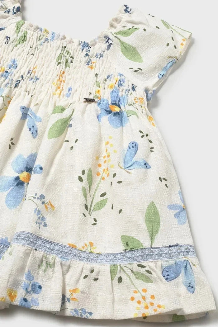 Vestido de algodón para niña Mayoral