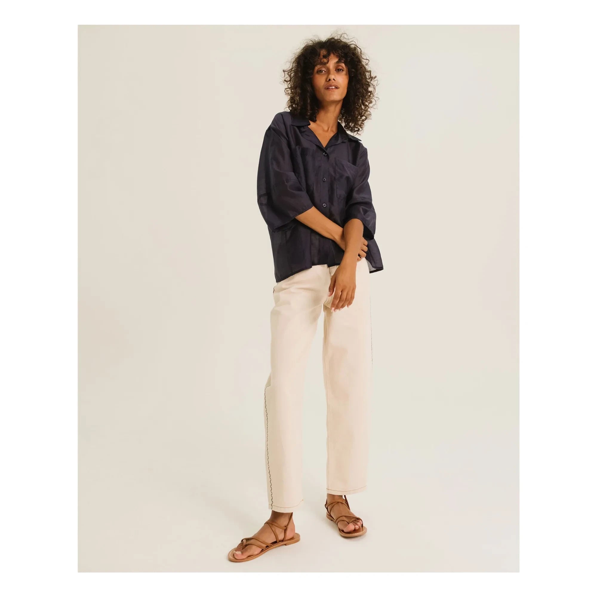 Tinsels - Camisa Eather | Azul noche
