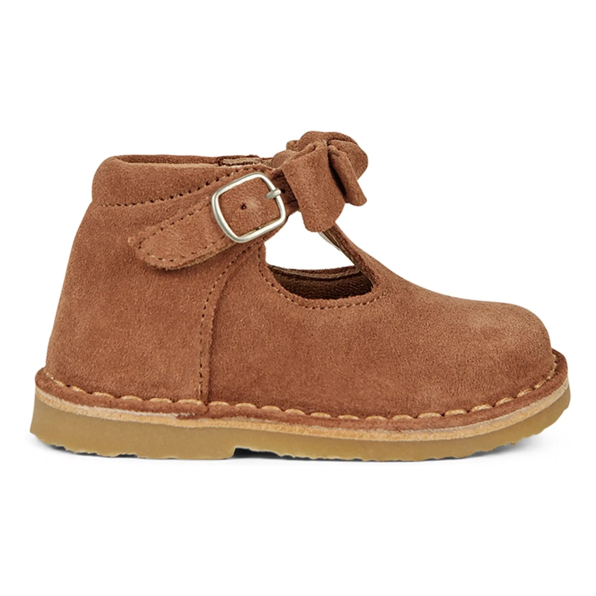 Petit Nord - Zapatos T-Bar con Lazo Bebé | Rosa
