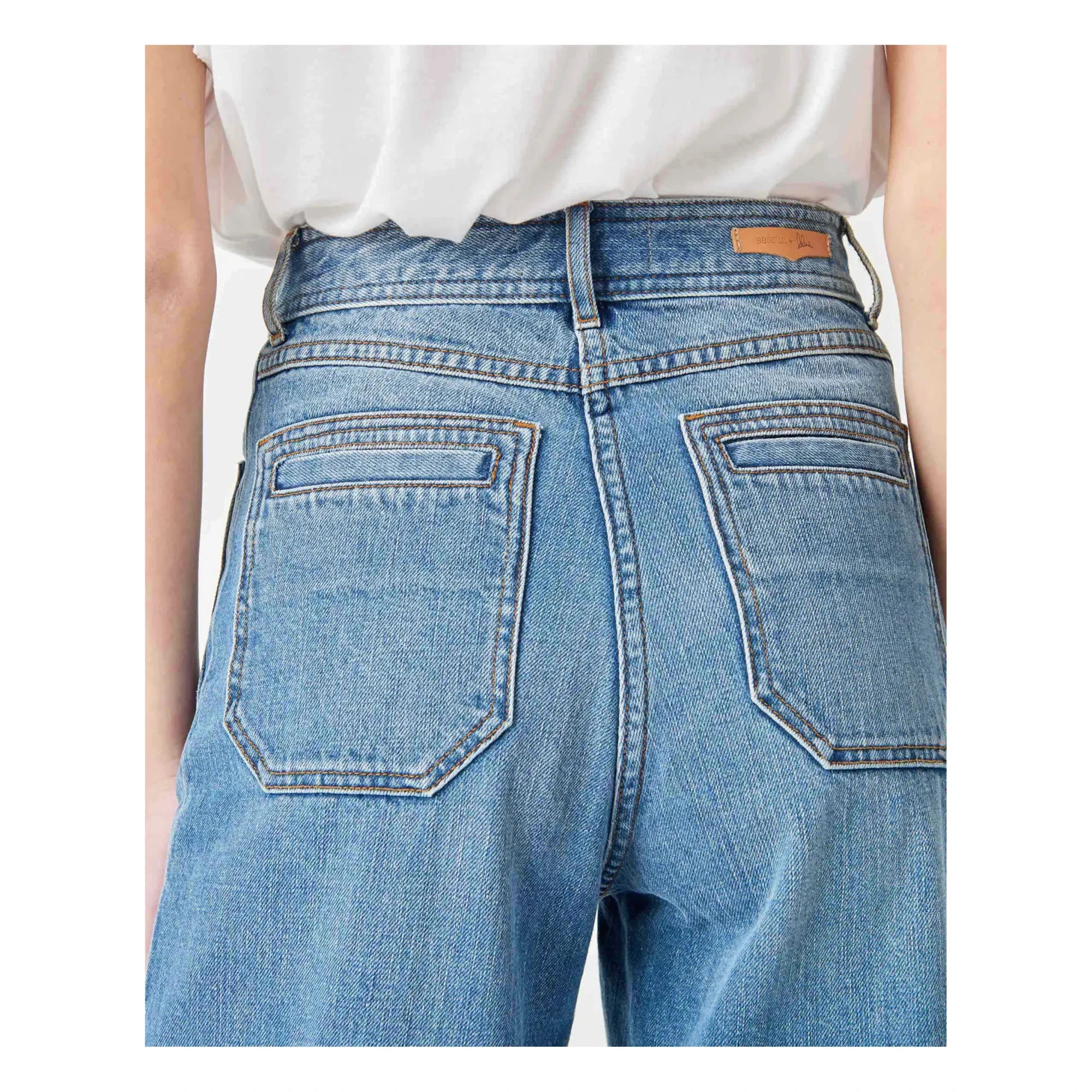 Sessùn - Jeans Johnny O de algodón orgánico | Azul