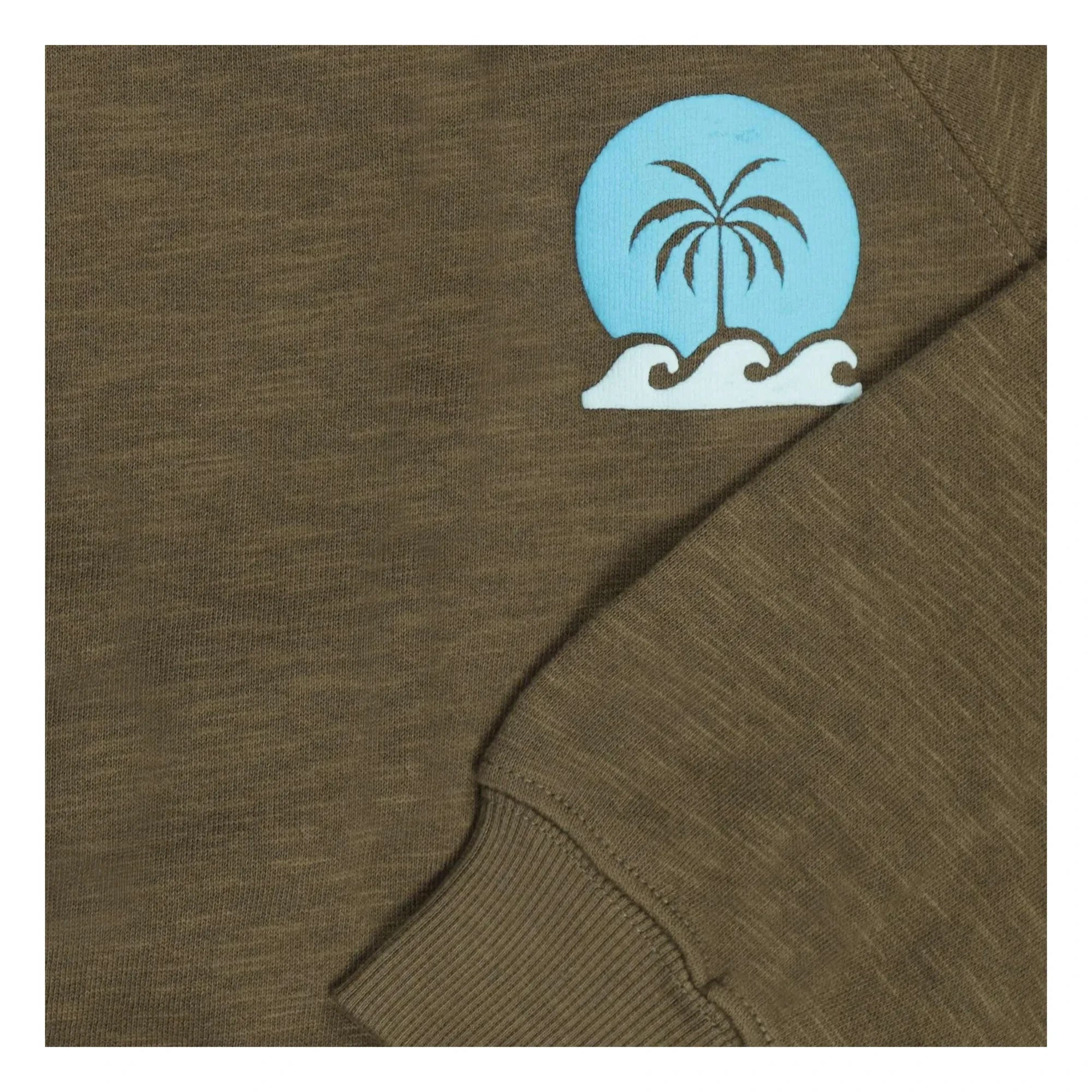 Tumble N'Dry - Sudadera de algodón orgánico High Tide | Caqui