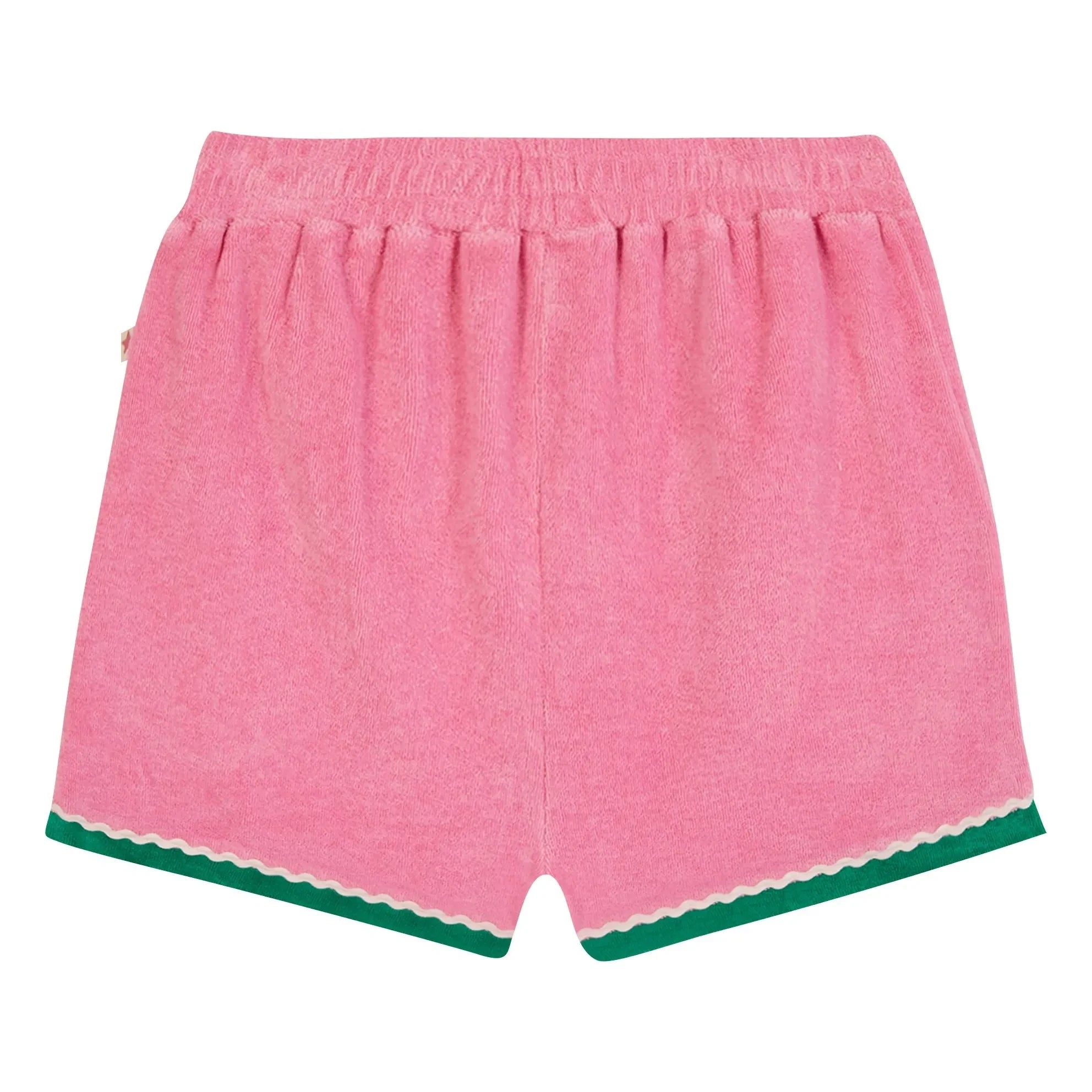 Bonton - Livi Bebek Toalla Shorts | Rosa Caramelo