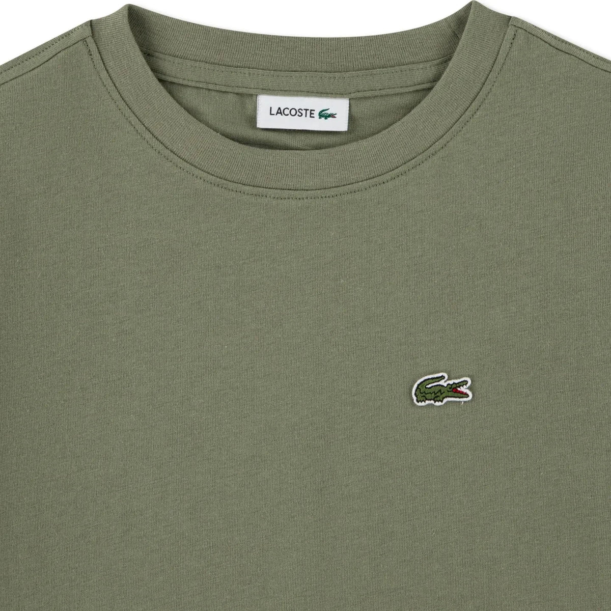 Lacoste - Camiseta Logo | Caqui