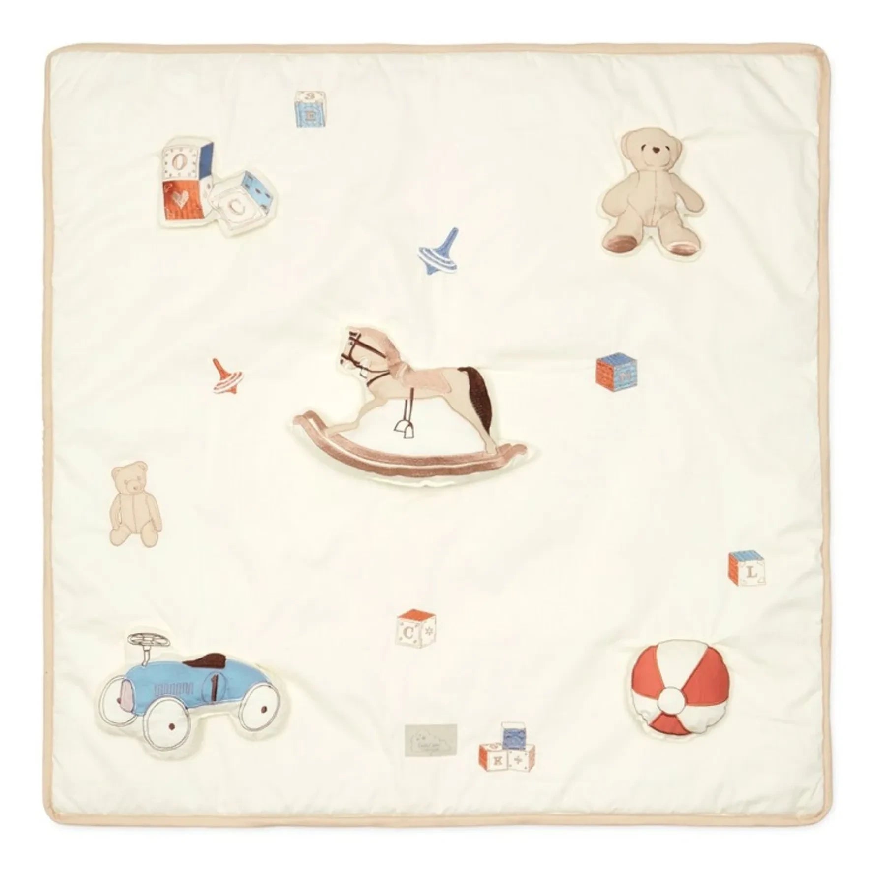 Alfombra de juegos Cam Cam - Vintage Toys | Beige