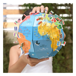 Poppik - Construcción de banderas con el globo terráqueo
