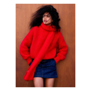 Surprise Paris - Jersey Jane Super Kid Mohair | Rojo