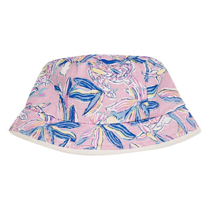 Louise Misha - Gorro de Algodón Orgánico Lajik Fleuri | Rosa