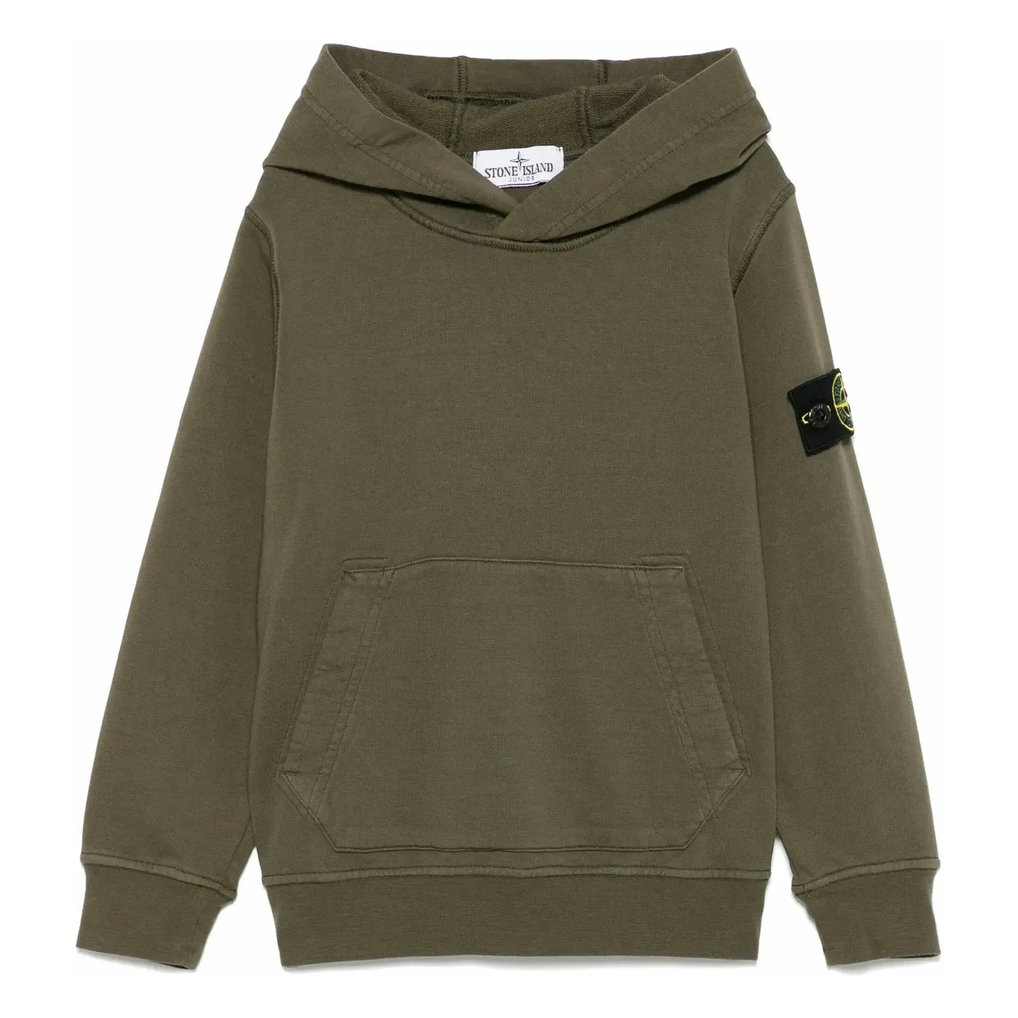 Stone Island - Sudadera con capucha y logo | Caqui