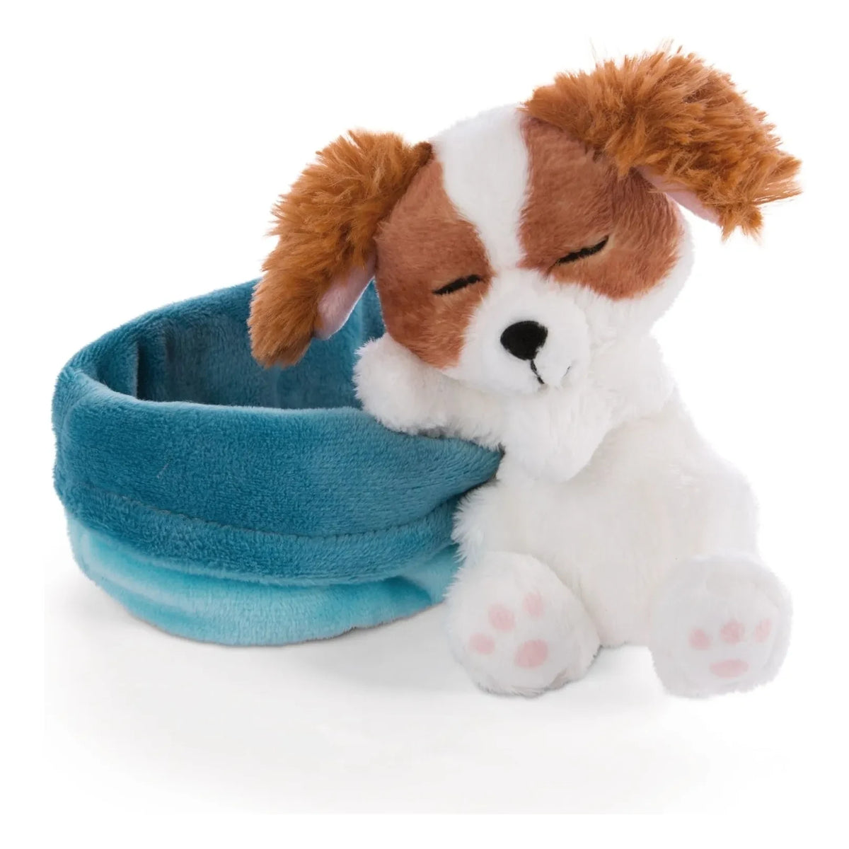 Nici - Mascotas Dormilonas | Peluche de Cocker Spaniel Blanco